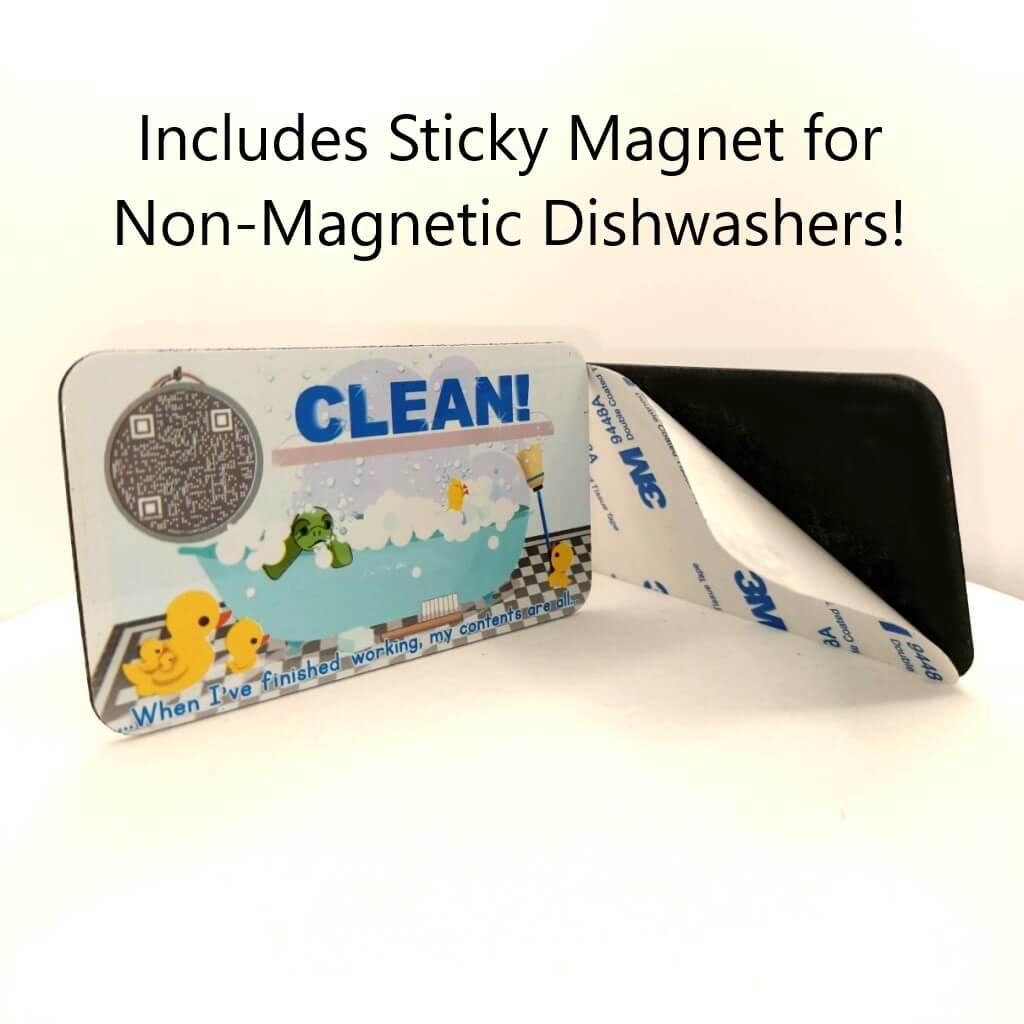 Dishwasher Magnet stick on for non-magnetic Dishwashers