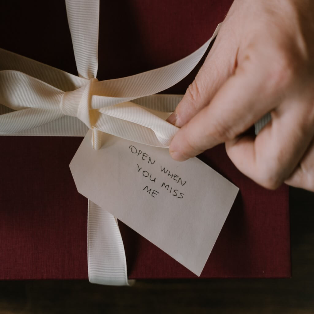 Enclosed Gift Tag or Note